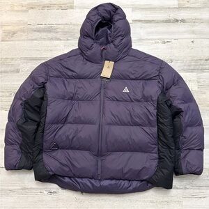 Nike ACG Lunar Lake PrimaLoft Jacket Dark Raisin Fuchsia FV8909-573 Size XXL